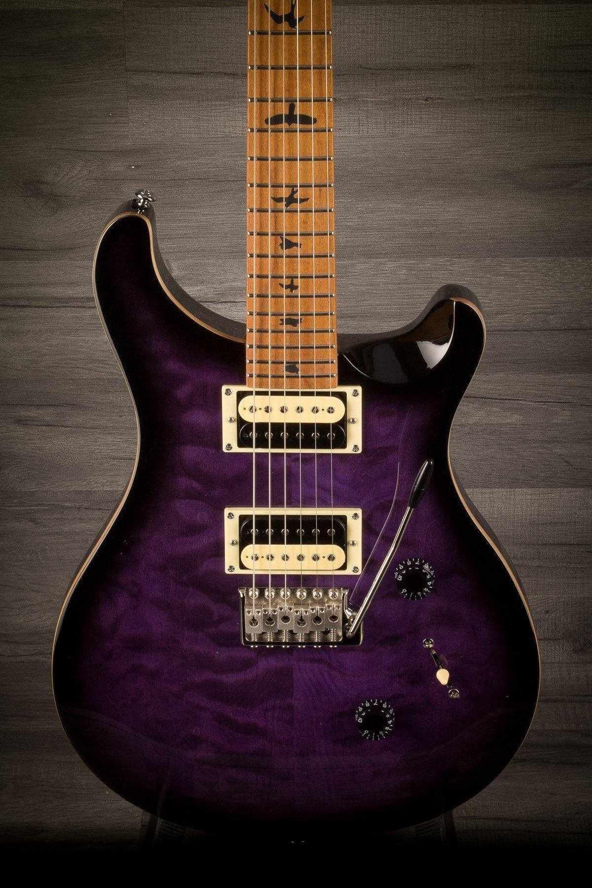 USED - PRS SE Custom 24 Roasted Maple - Purple Burst