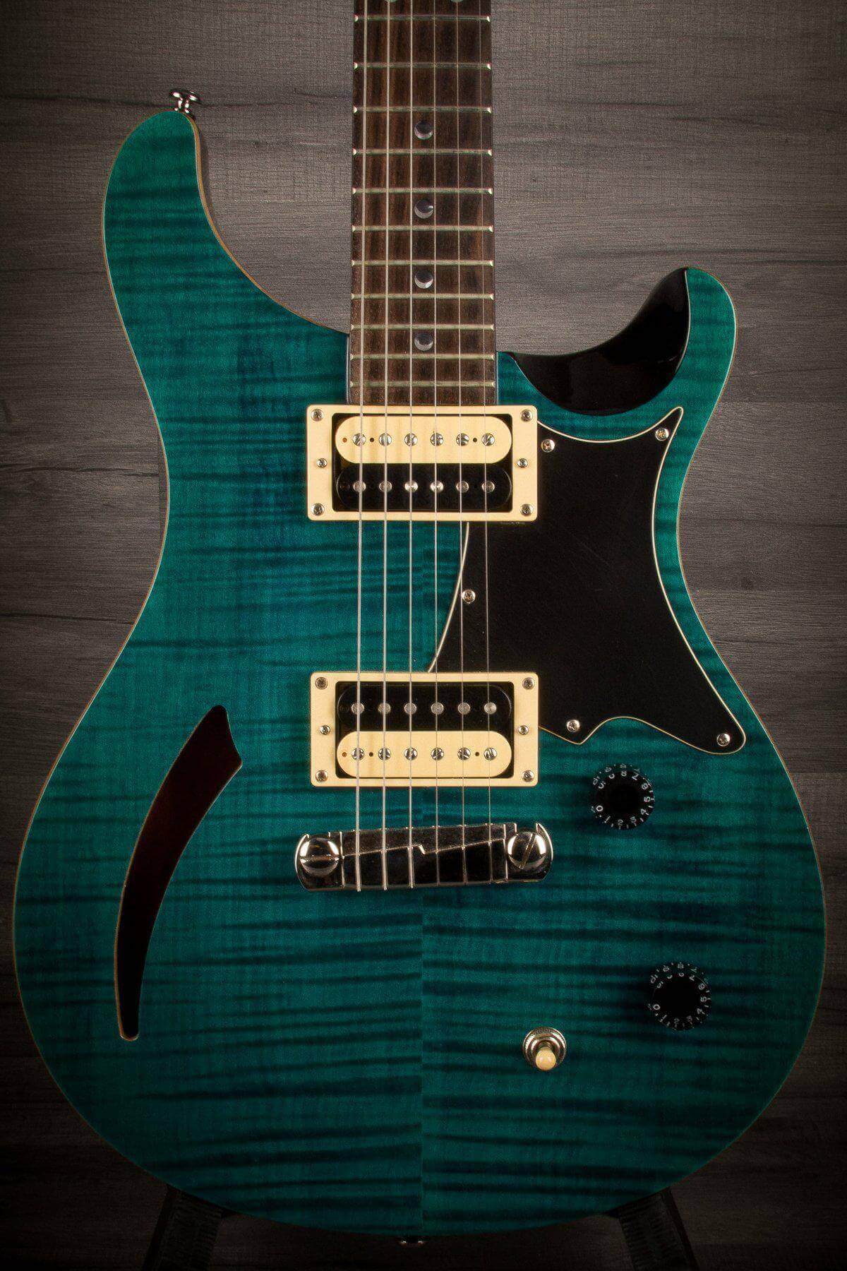 USED - PRS SE Semi Hollow Custom Teal