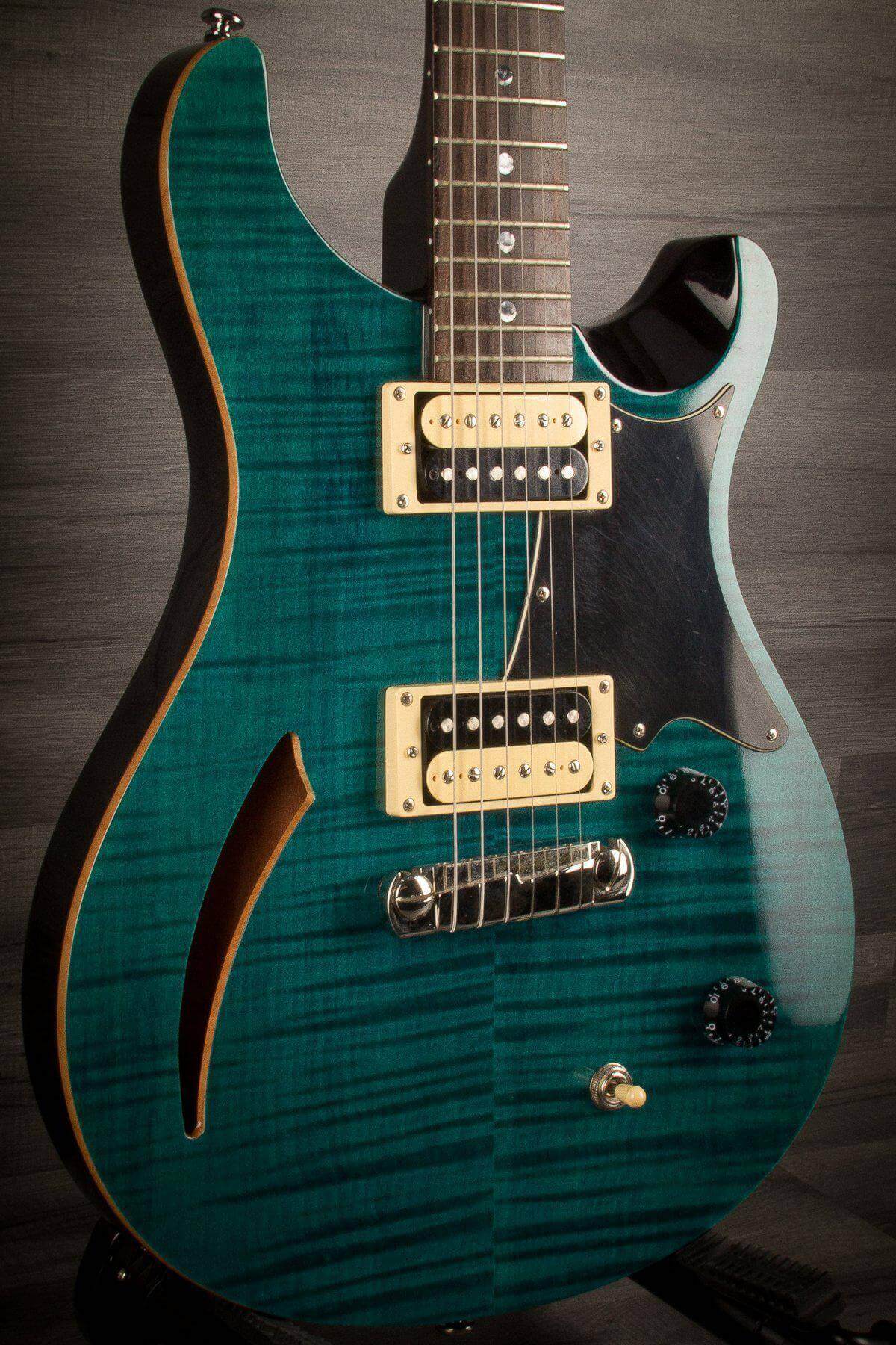 USED - PRS SE Semi Hollow Custom Teal
