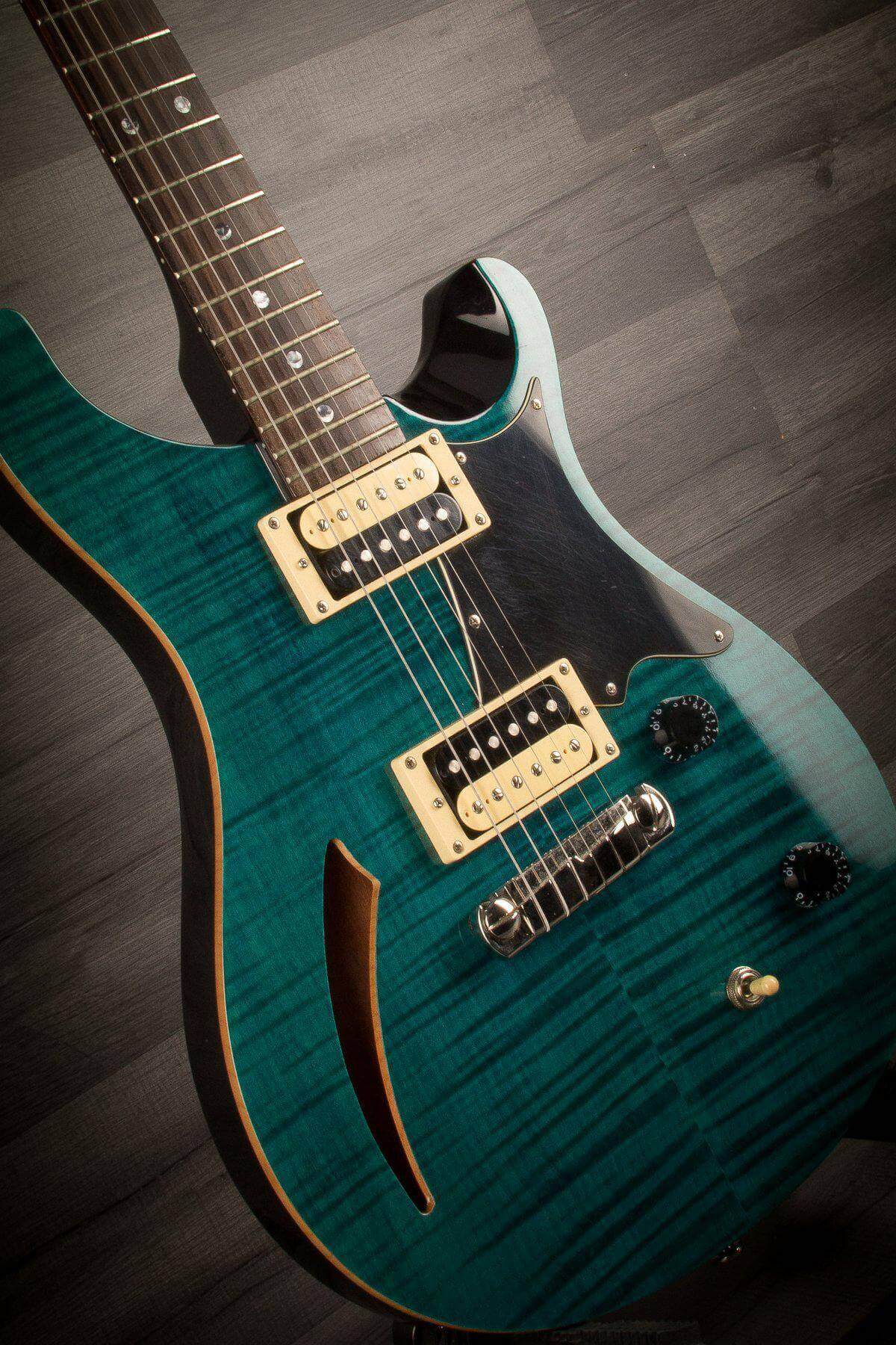 USED - PRS SE Semi Hollow Custom Teal
