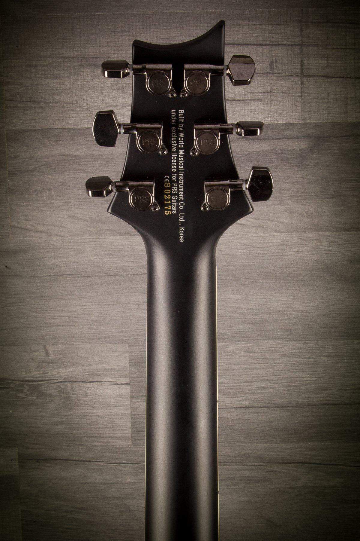 USED - PRS SE Stealth Mark Holcomb Satin Quilt Ltd - GREY BLACK