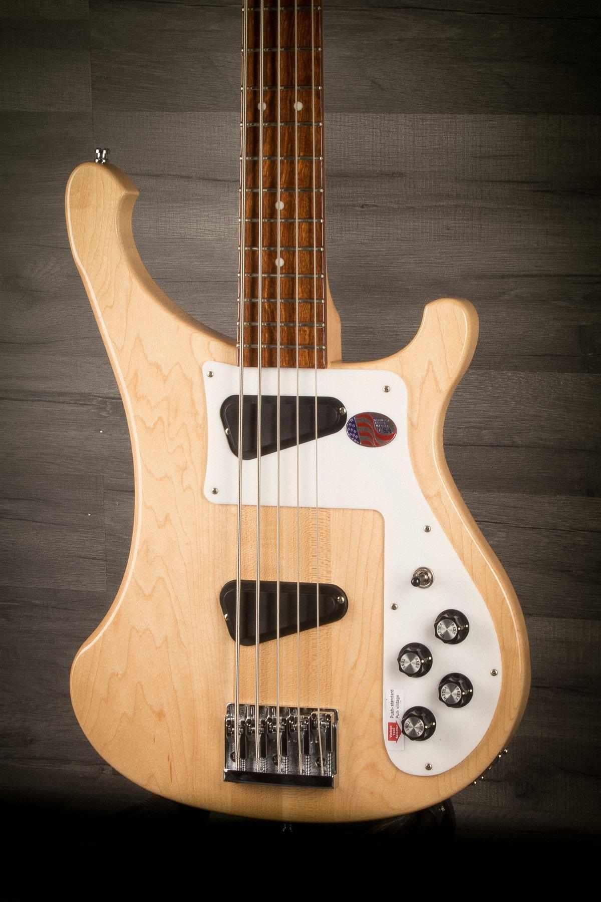 Rickenbacker 4003S5 5-String Bass Guitar - Mapleglo