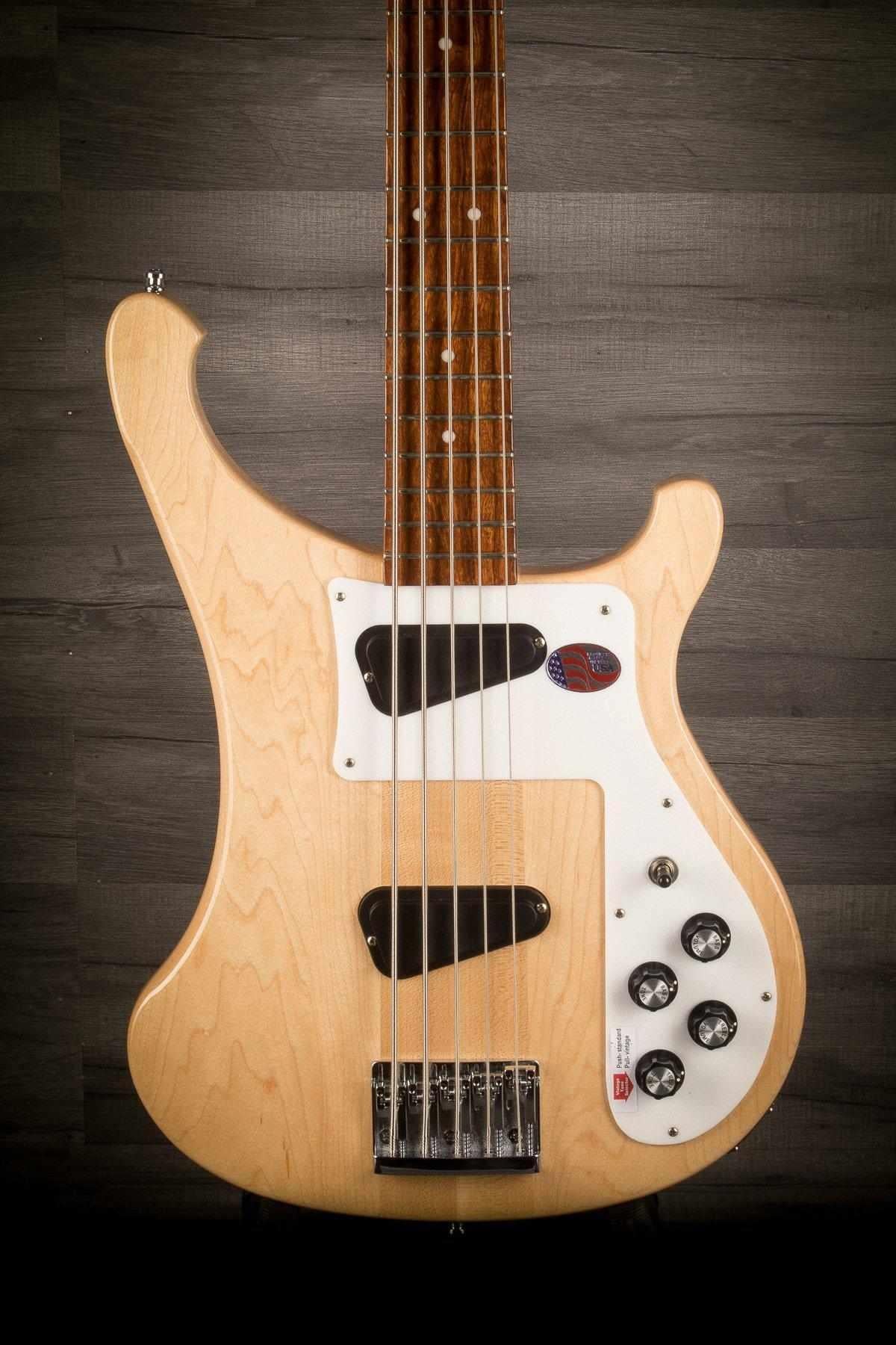 Rickenbacker 4003S5 5-String Bass Guitar - Mapleglo