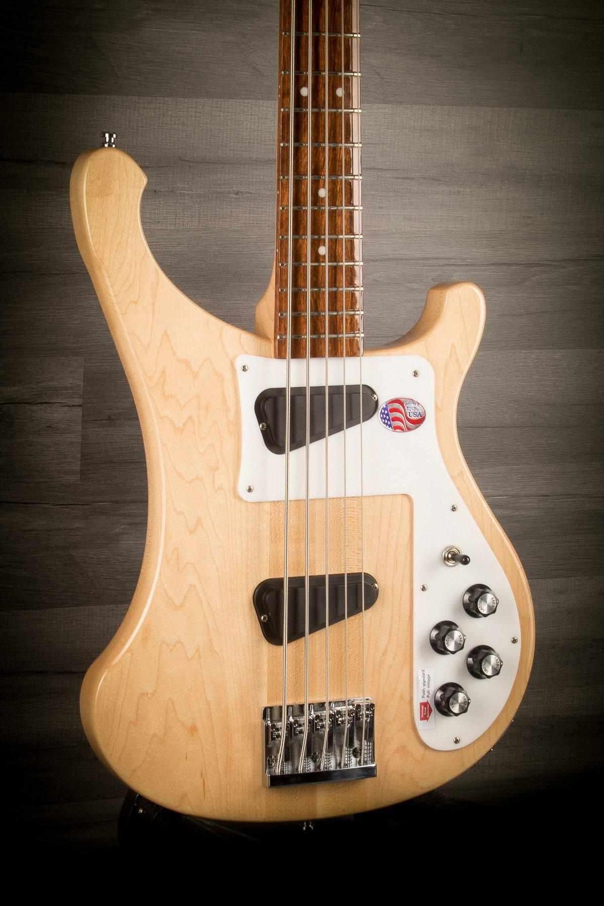 Rickenbacker 4003S5 5-String Bass Guitar - Mapleglo