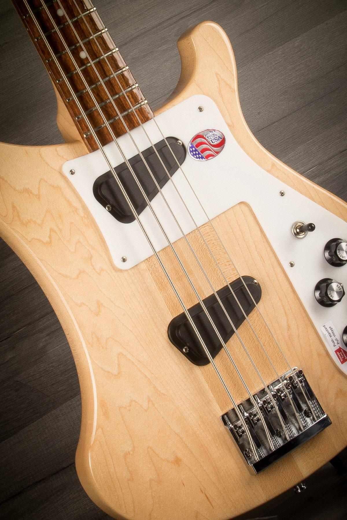 Rickenbacker 4003S5 5-String Bass Guitar - Mapleglo