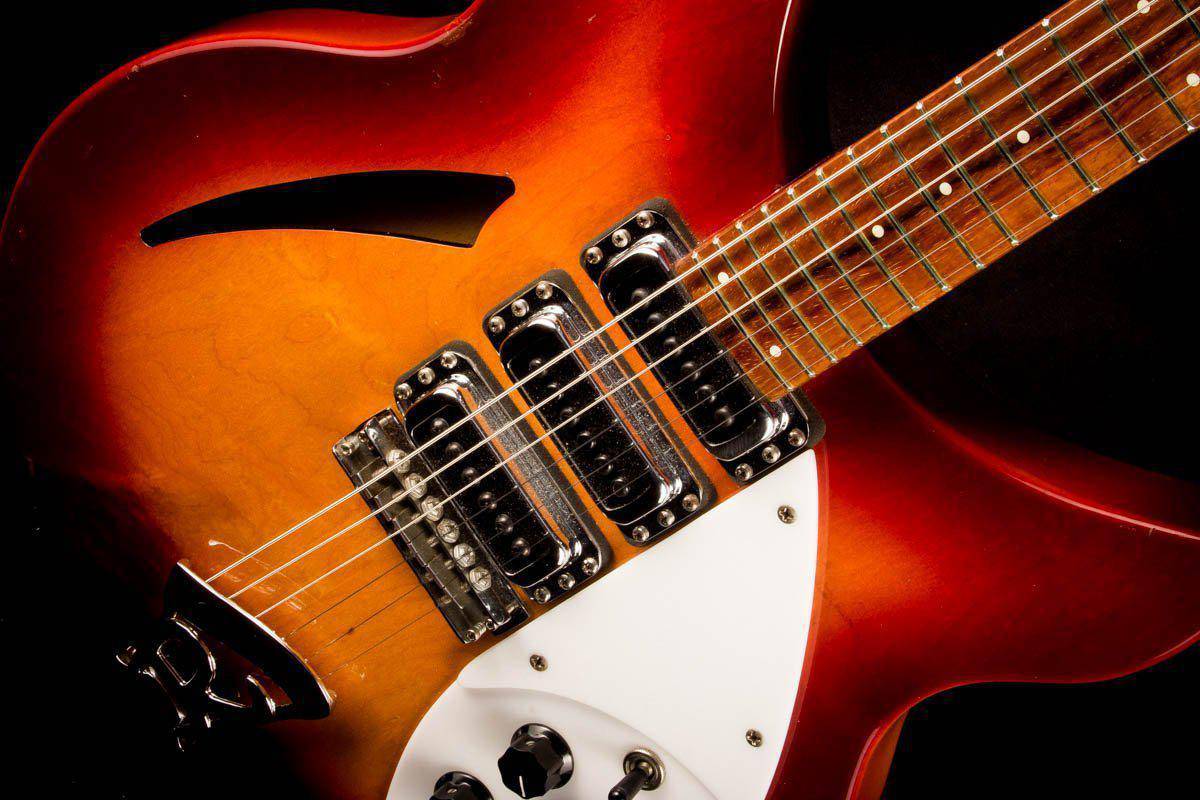 USED - Rickenbacker 330 (Fireglo) /340 Conversion - 1980