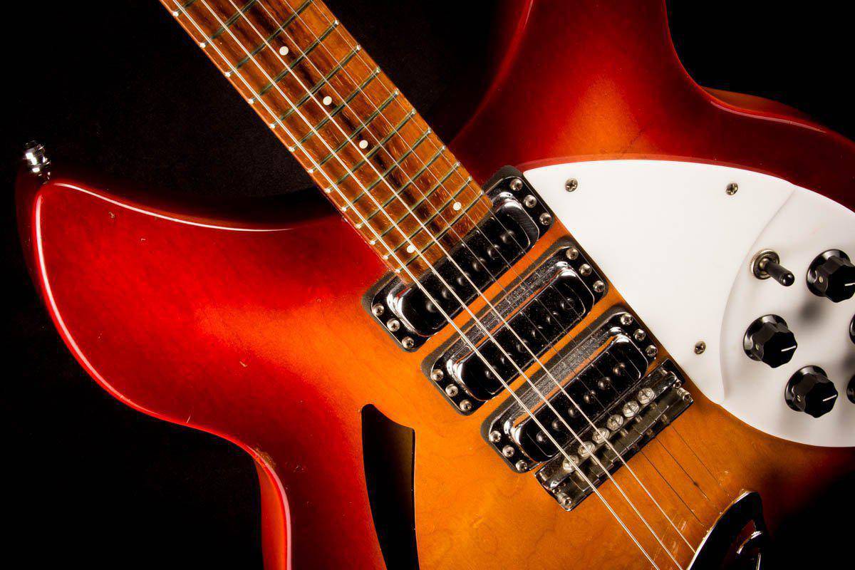 USED - Rickenbacker 330 (Fireglo) /340 Conversion - 1980