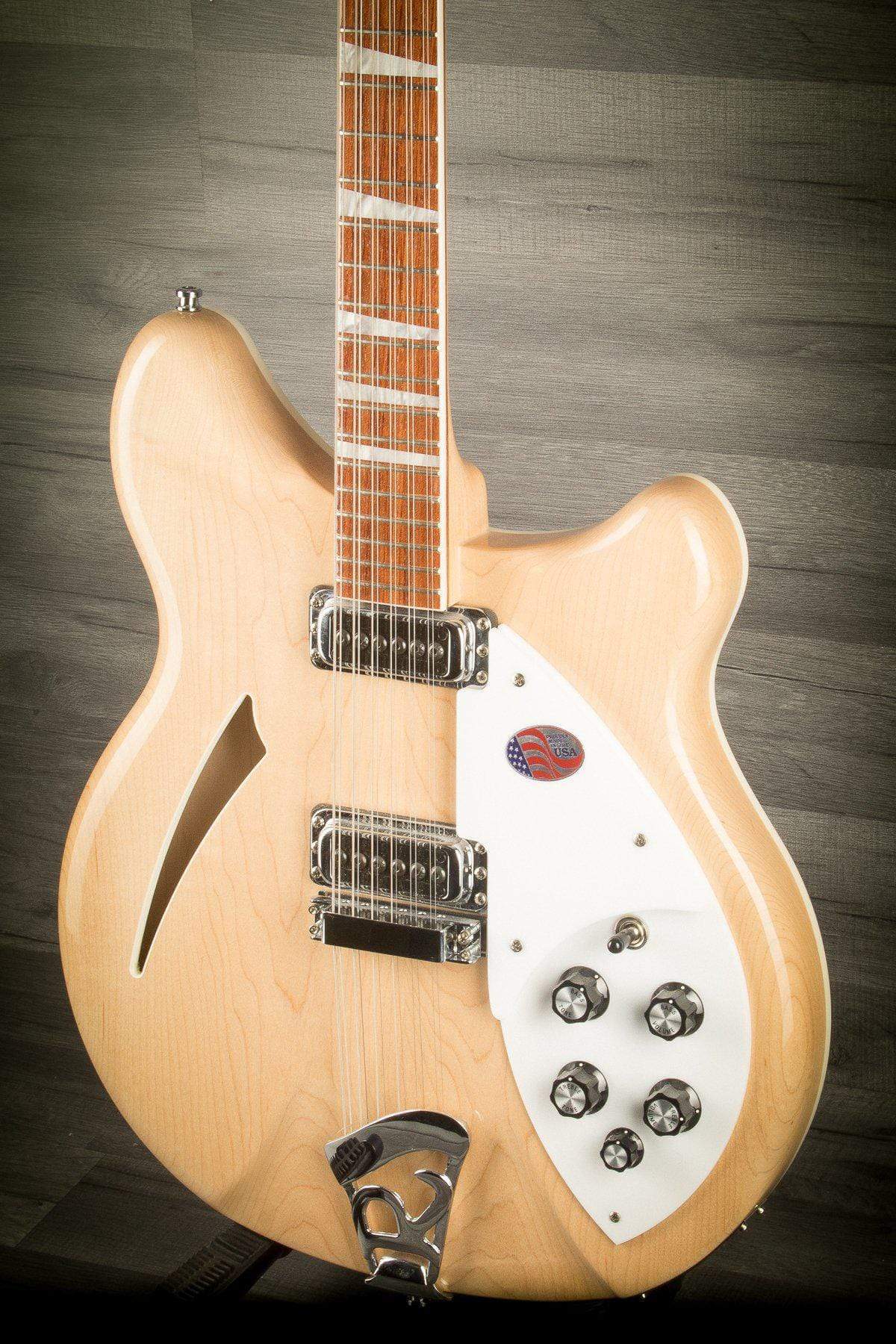 USED - Rickenbacker 360/12 - 12 String Electric Guitar - Mapleglo
