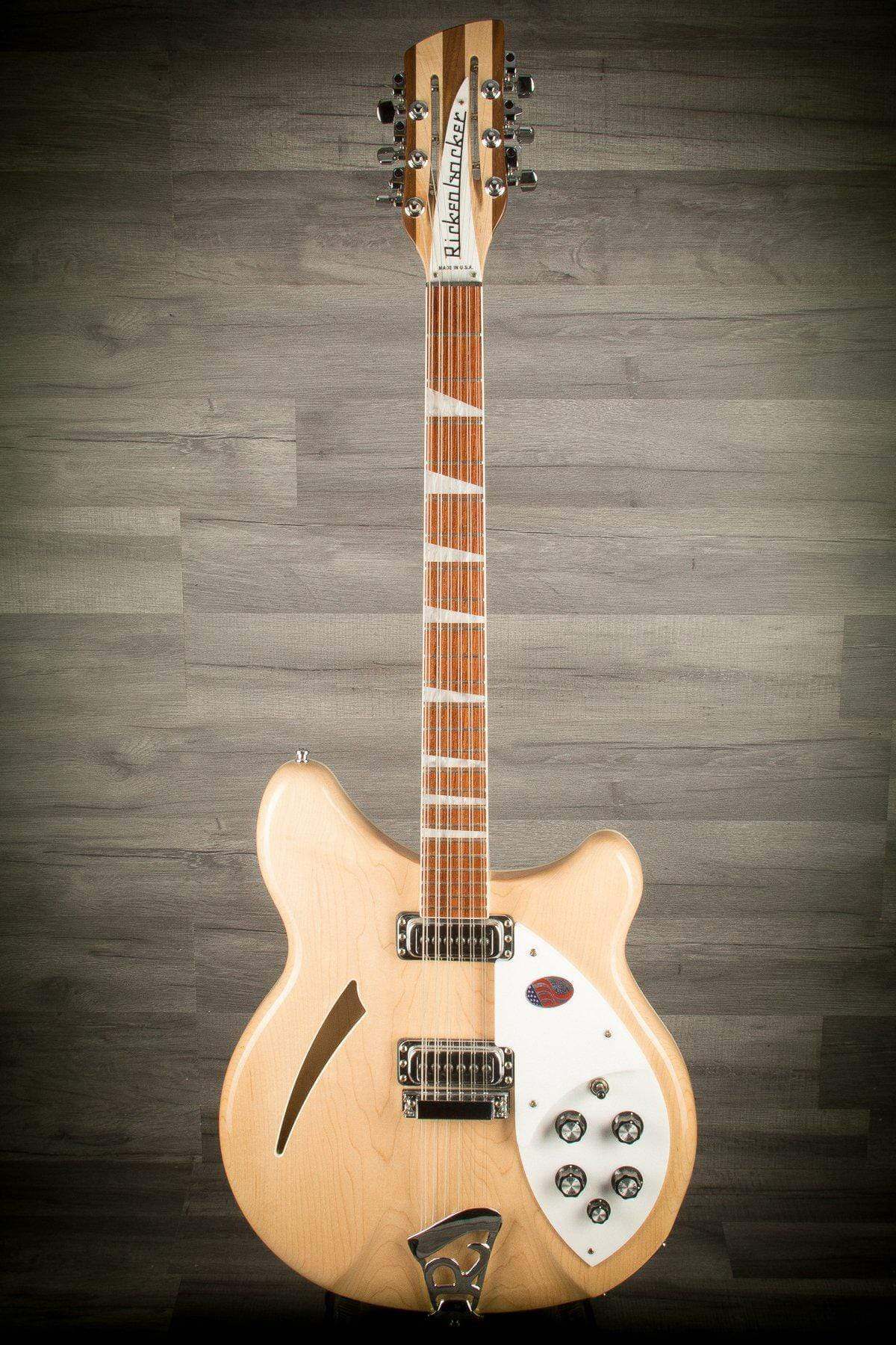 USED - Rickenbacker 360/12 - 12 String Electric Guitar - Mapleglo