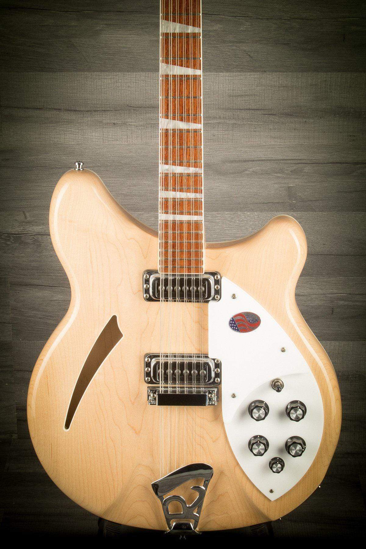 USED - Rickenbacker 360/12 - 12 String Electric Guitar - Mapleglo