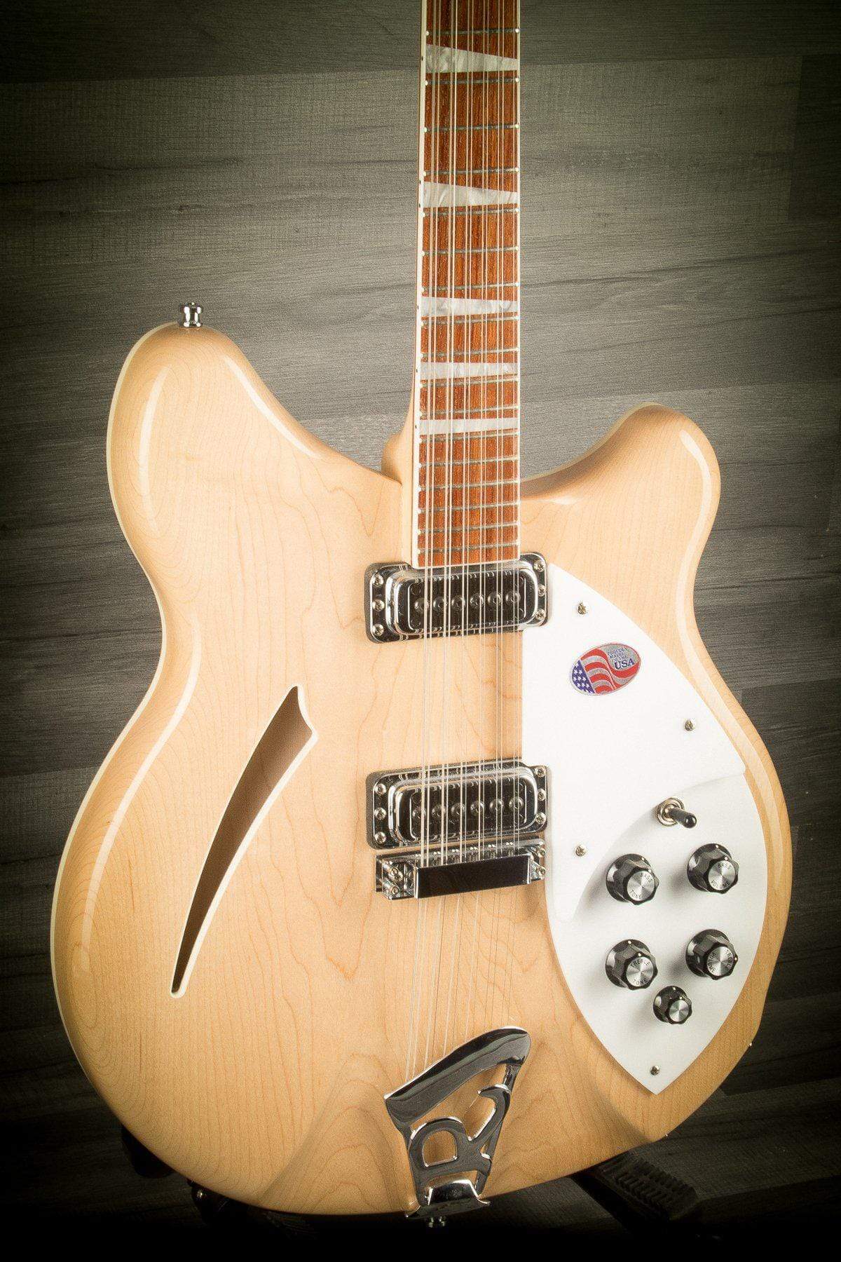 USED - Rickenbacker 360/12 - 12 String Electric Guitar - Mapleglo