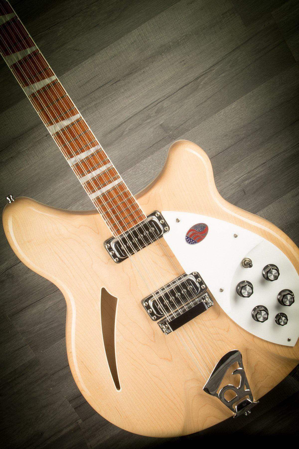 USED - Rickenbacker 360/12 - 12 String Electric Guitar - Mapleglo