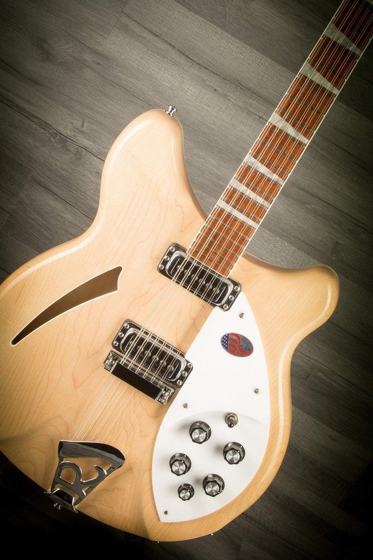 USED - Rickenbacker 360/12 - 12 String Electric Guitar - Mapleglo