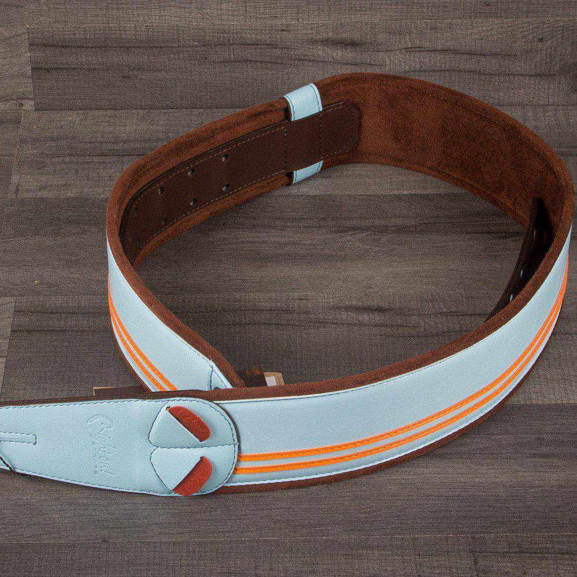 RightOn! Guitar Strap - Sonic Blue