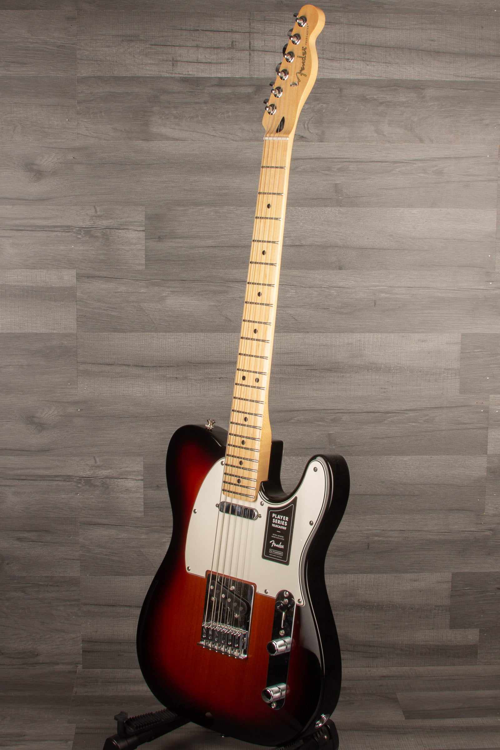 Fender Players Series Telecaser Sunburst Maple Neck - MusicStreet