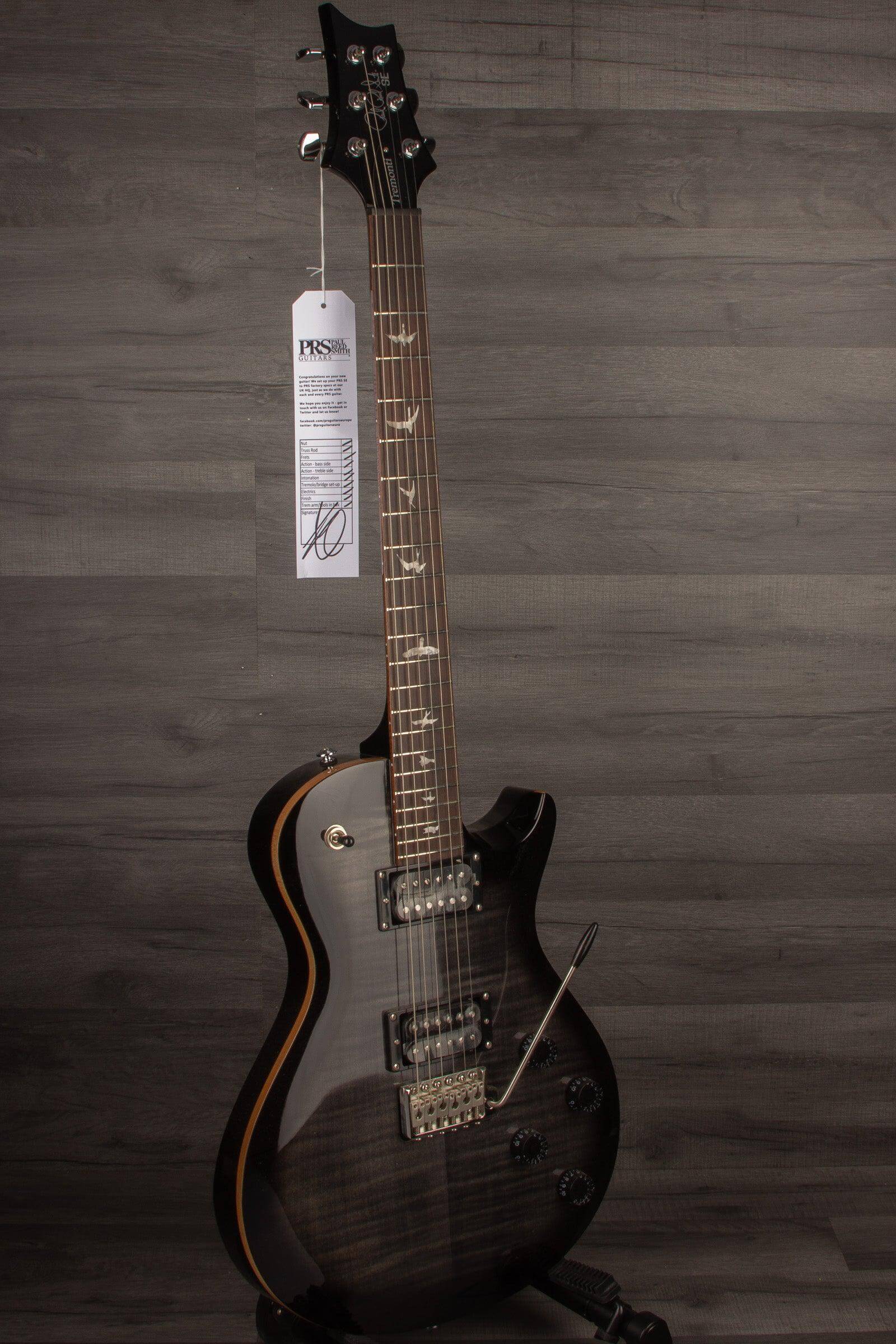 PRS SE Tremonti Custom - Charcoal Burst