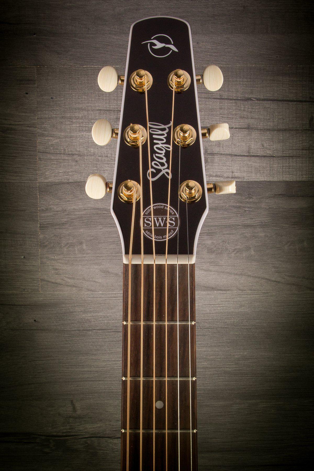 Seagull Acoustic Guitar Seagull Guitars Maritime SWS Mahogany Burnt Umber GT Q1T