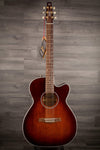 Seagull Acoustic Guitar Seagull Performer CW Concert Q1T Electro Acoustic - Burnt Umber