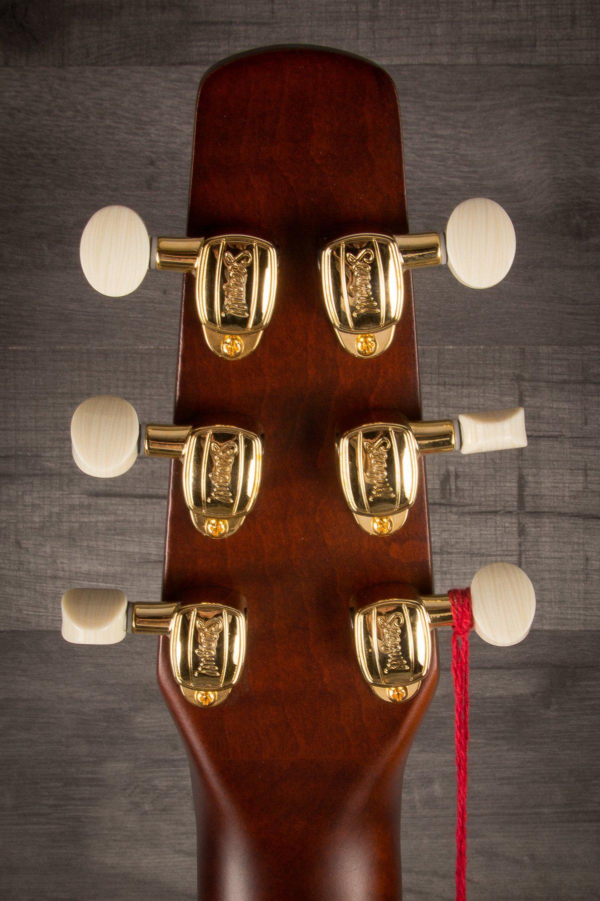 Seagull Acoustic Guitar Seagull Performer CW Concert Q1T Electro Acoustic - Burnt Umber