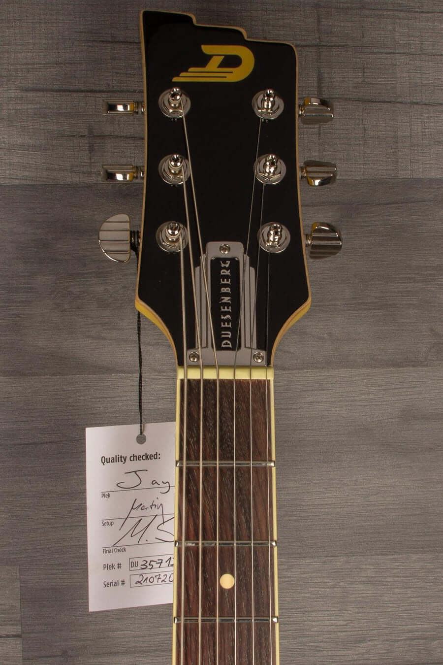 Duesenberg Senior Electric Guitar - Blonde