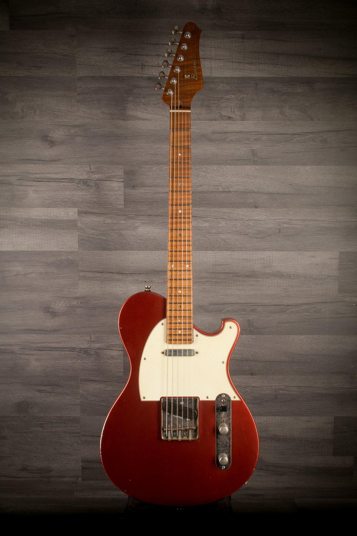 seth baccus Electric Guitar Seth Baccus Guitars Shoreline T - Red Relic