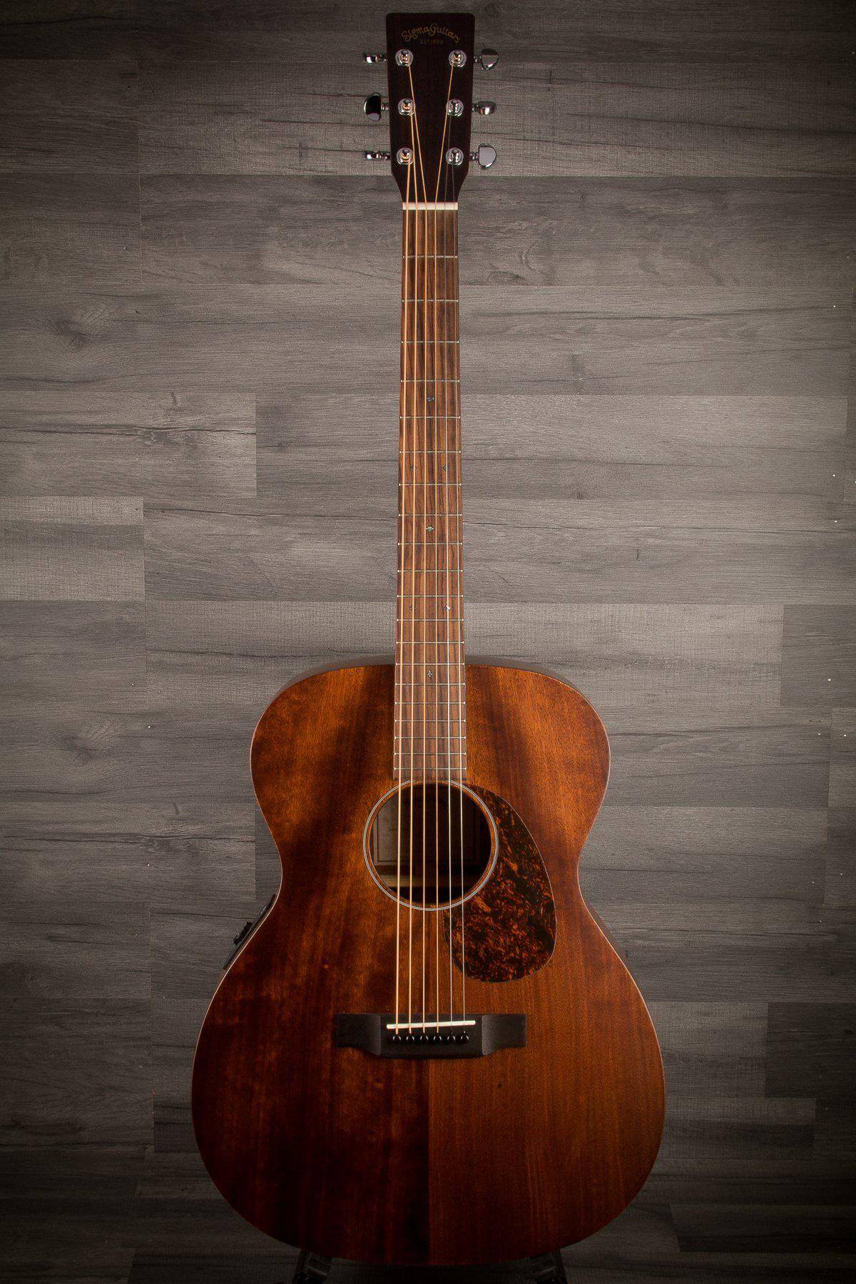 USED - Sigma S000M-15E+ Electro Acoustic Guitar With Gig Bag