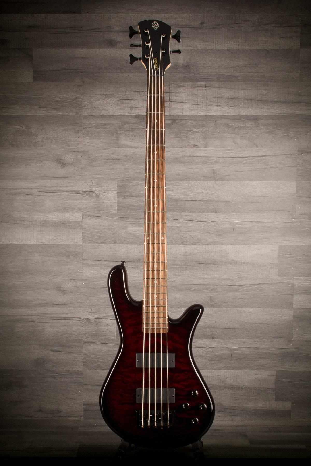 Spector Legend 5 Classic Bass Guitar - Black Cherry