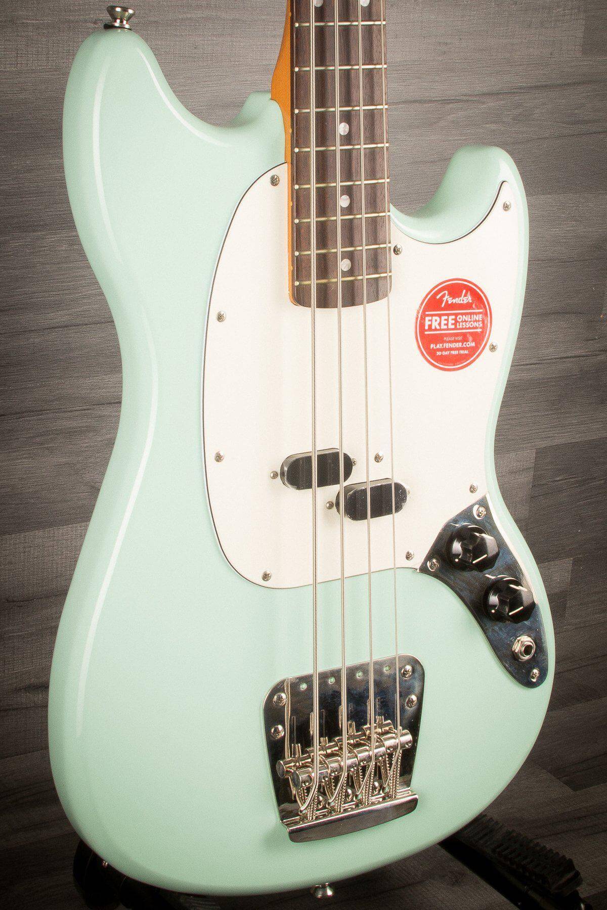 Squier Bass Guitar Squier Classic Vibe '60s Mustang Bass Surf Green