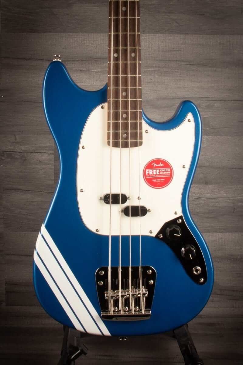 Squier FSR Classic Vibe '60s Competition Mustang Bass Guitar - Lake Placid Blue