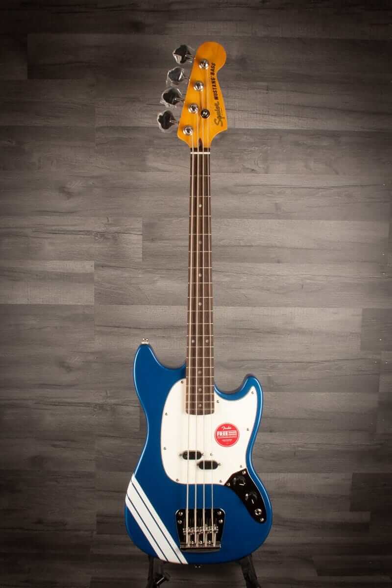 Squier FSR Classic Vibe '60s Competition Mustang Bass Guitar - Lake Placid Blue