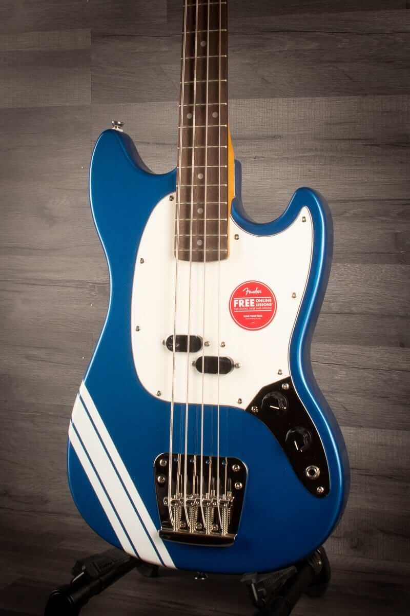 Squier FSR Classic Vibe '60s Competition Mustang Bass Guitar - Lake Placid Blue