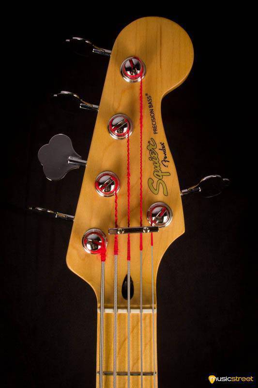 USED - Squier Vintage Modified Precision Bass V, Olympic White