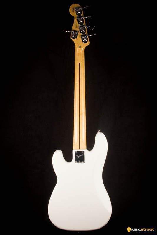 USED - Squier Vintage Modified Precision Bass V, Olympic White