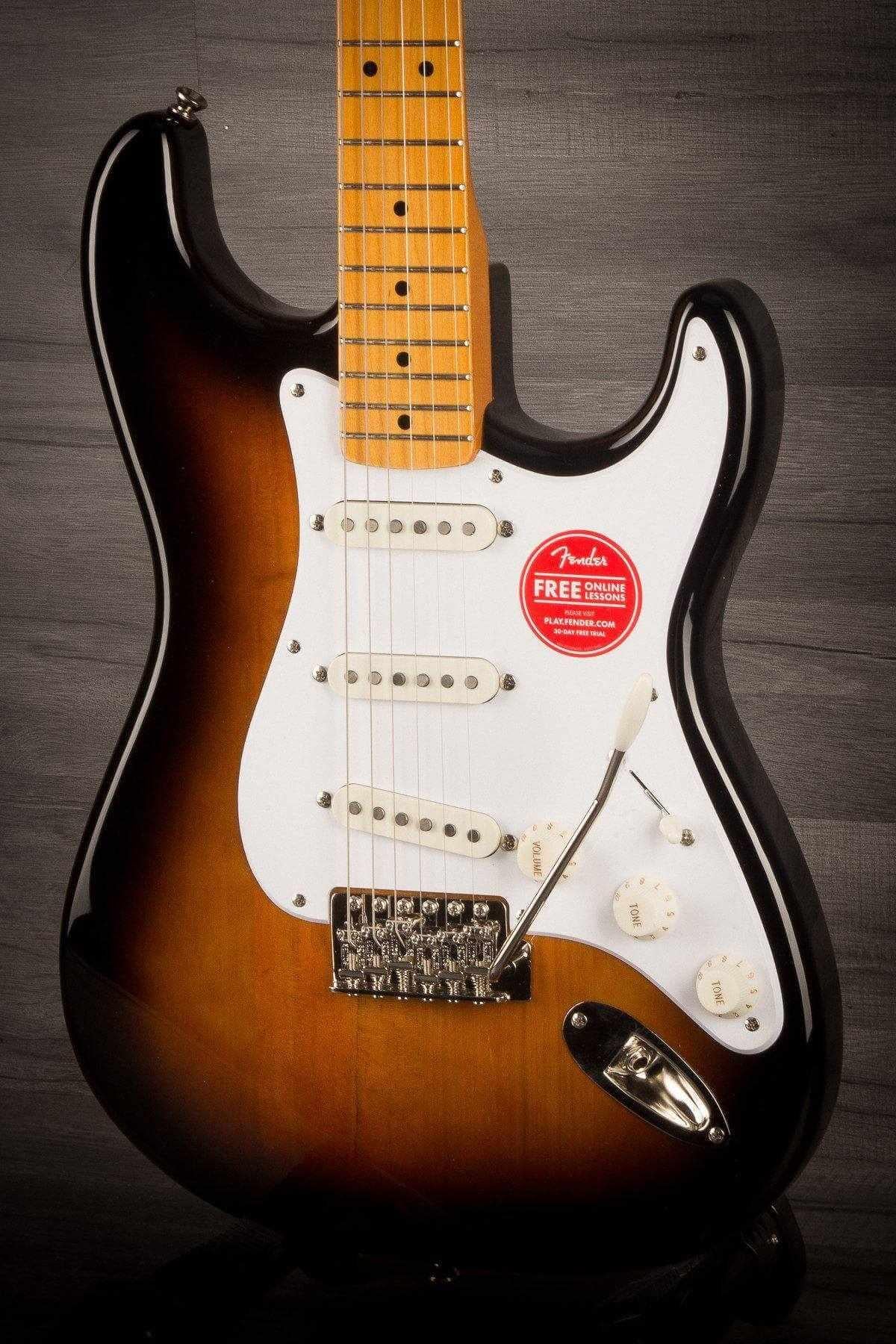 Squier Classic Vibe '50s Stratocaster Electric Guitar - 2-Tone Sunburst