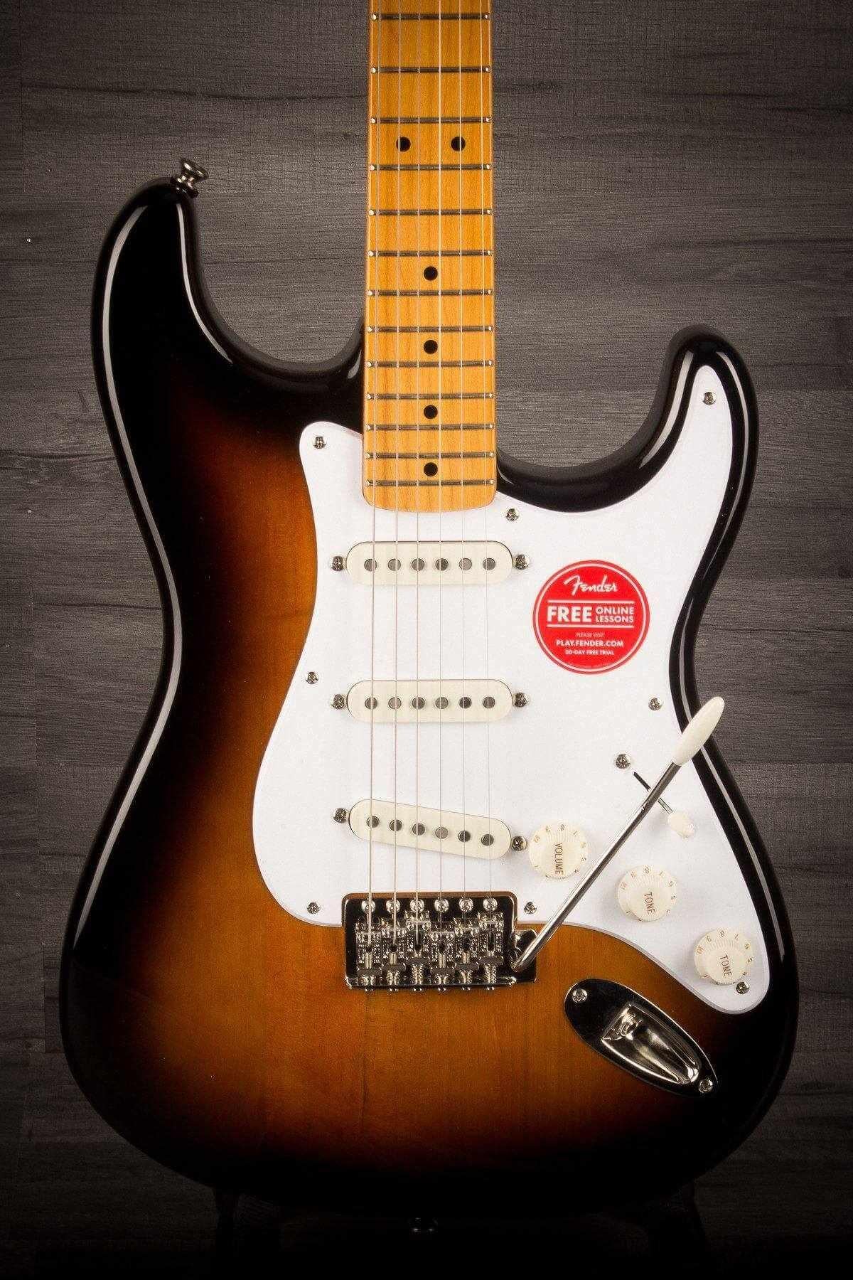 Squier Classic Vibe '50s Stratocaster Electric Guitar - 2-Tone Sunburst
