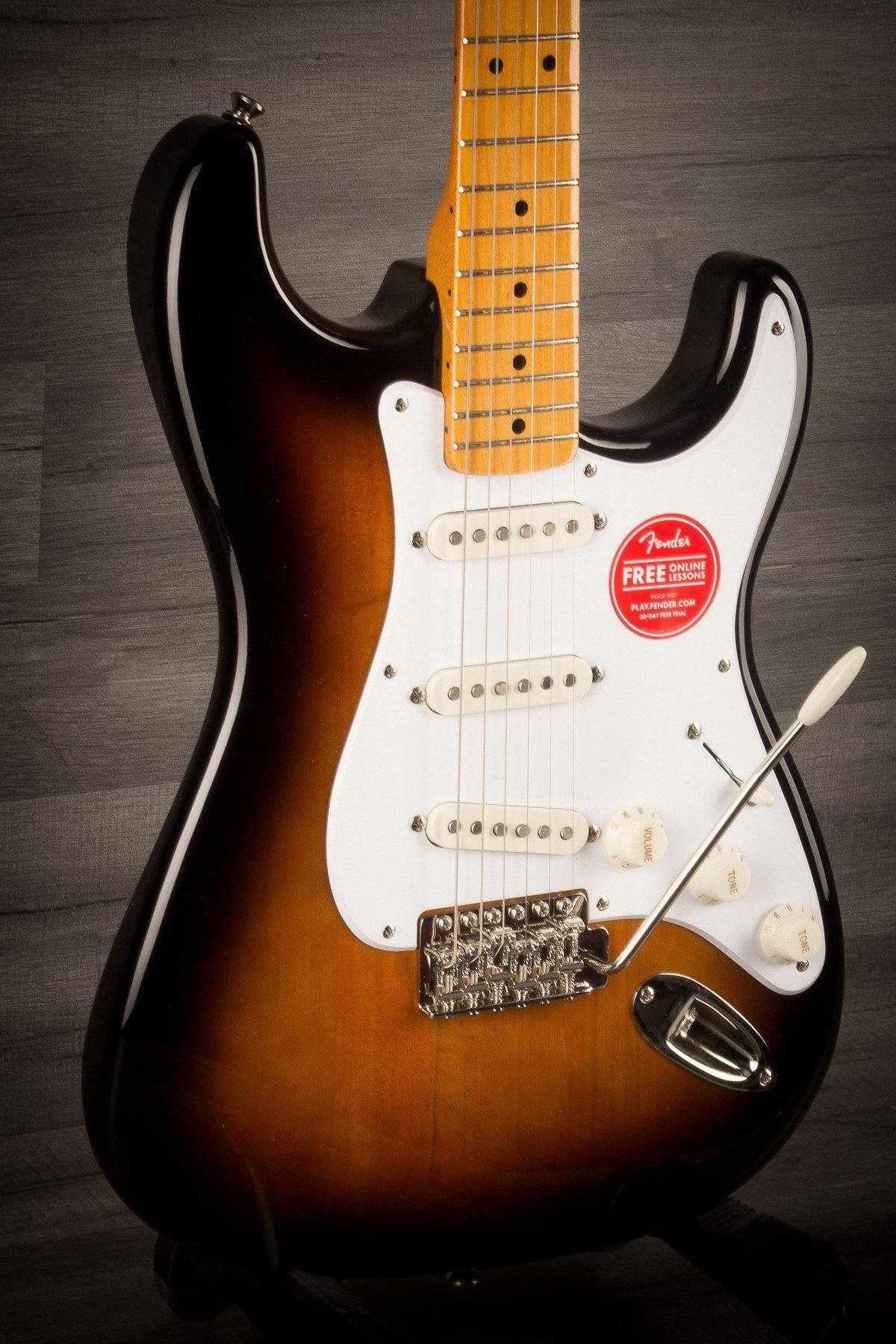 Squier Classic Vibe '50s Stratocaster Electric Guitar - 2-Tone Sunburst