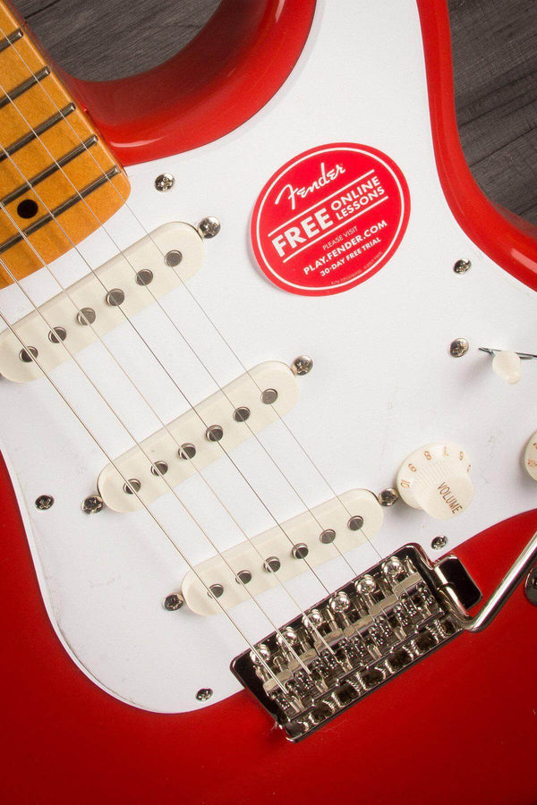 Squier Electric Guitar Squier Classic Vibe '50s Stratocaster Fiesta Red
