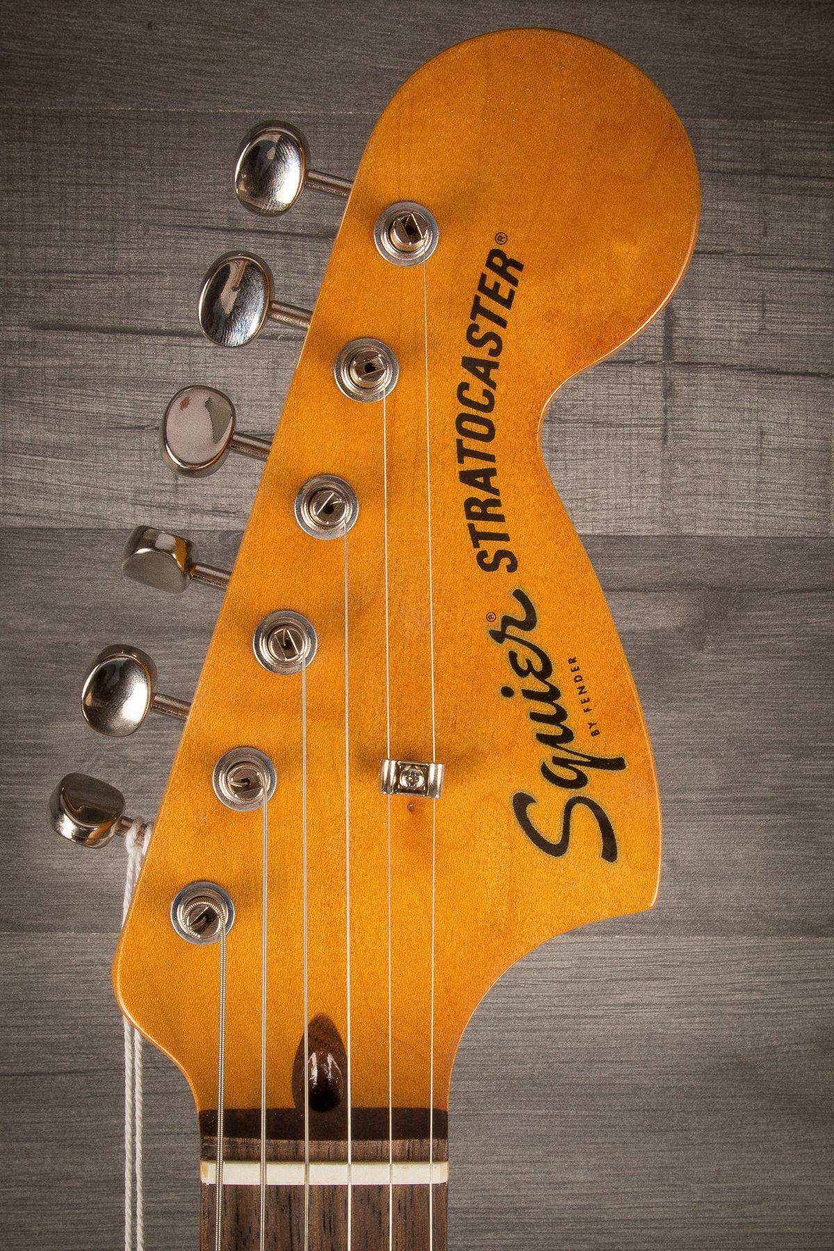 Squier Classic Vibe '70s Stratocaster Electric Guitar, Laurel Fingerboard - Olympic White