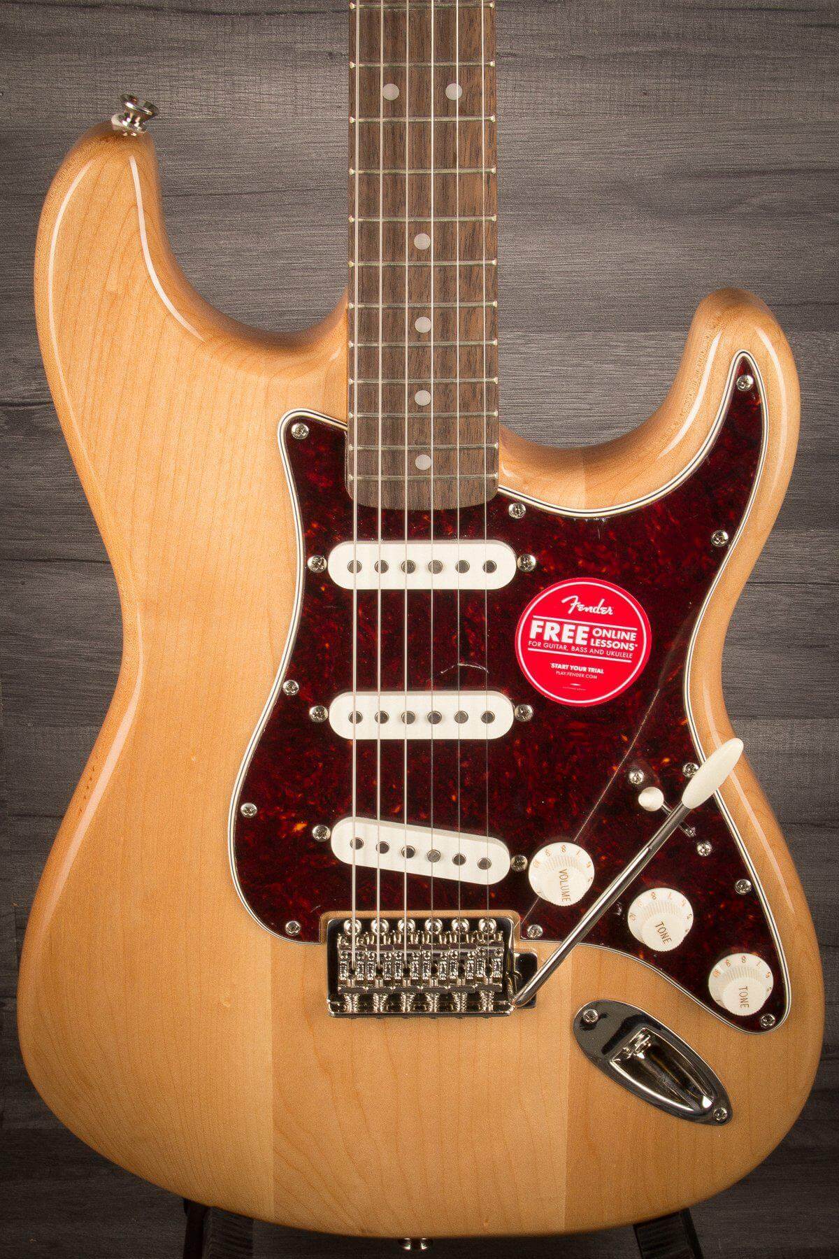 Squier Electric Guitar Squier Classic Vibe 70s Stratocaster Natural