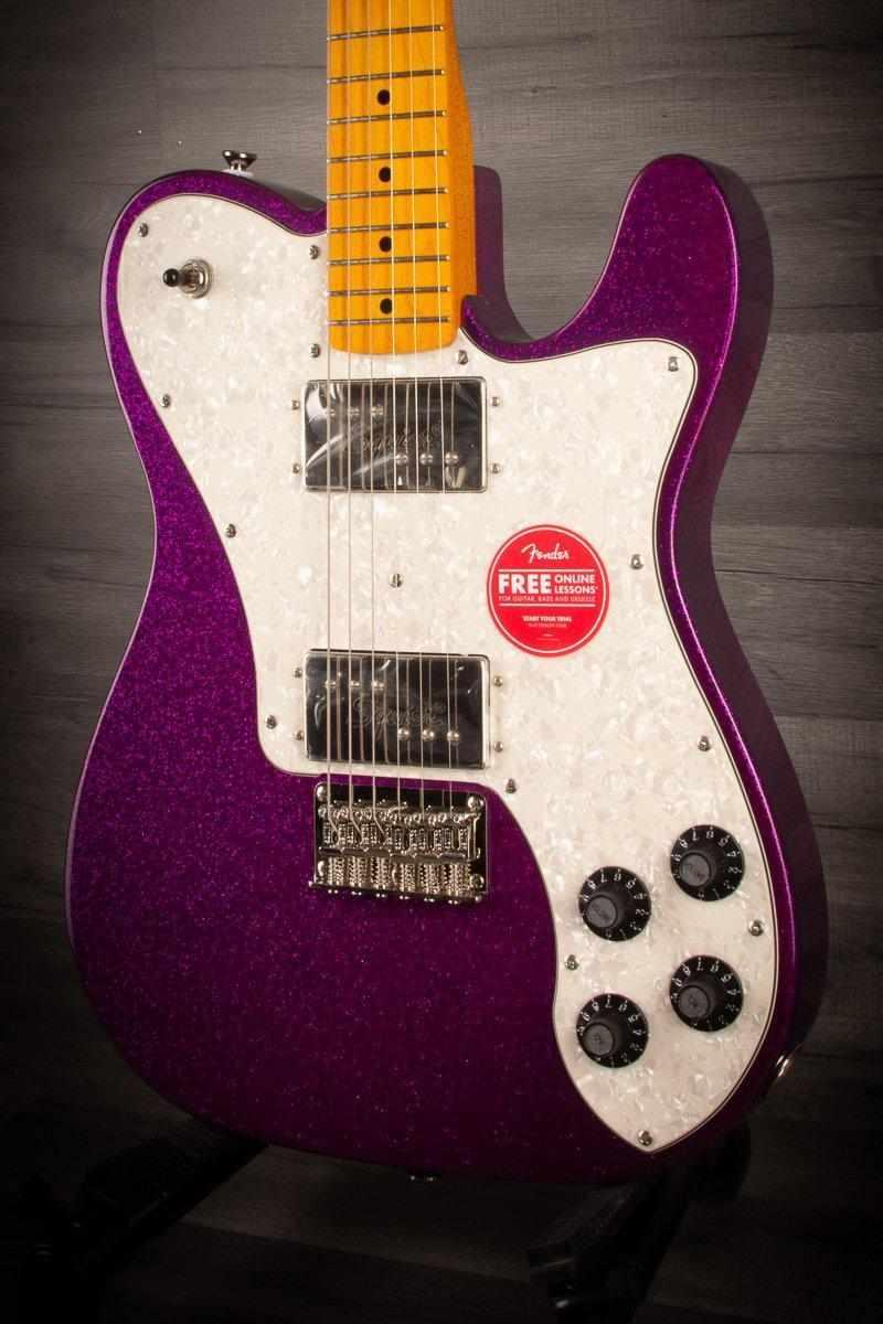 Squier FSR 70's Telecaster Deluxe Purple Sparkle