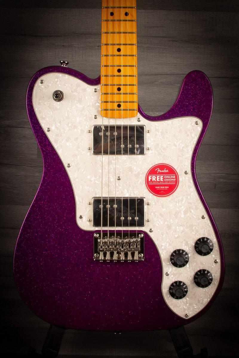 Squier FSR 70's Telecaster Deluxe Purple Sparkle