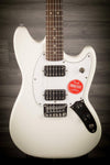 Squier FSR Bullet Mustang - HH - Il - Olympic White - MusicStreet