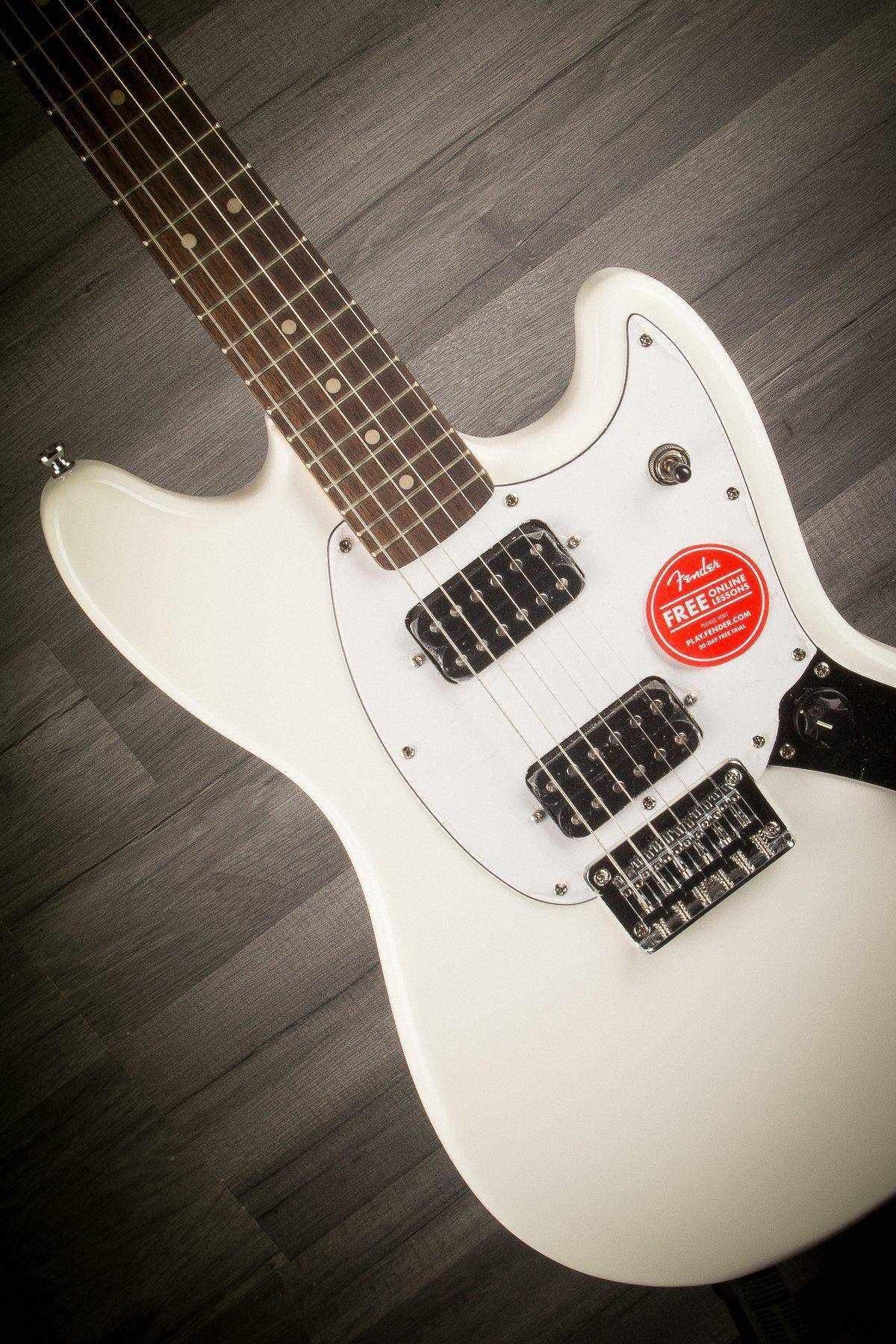 Squier FSR Bullet Mustang - HH - Il - Olympic White