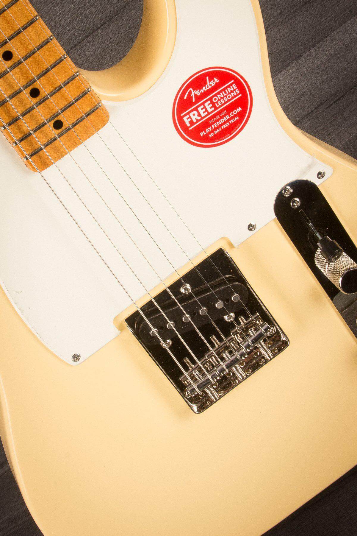 Squier - FSR Classic Vibe 50s Esquire - Vintage White MN
