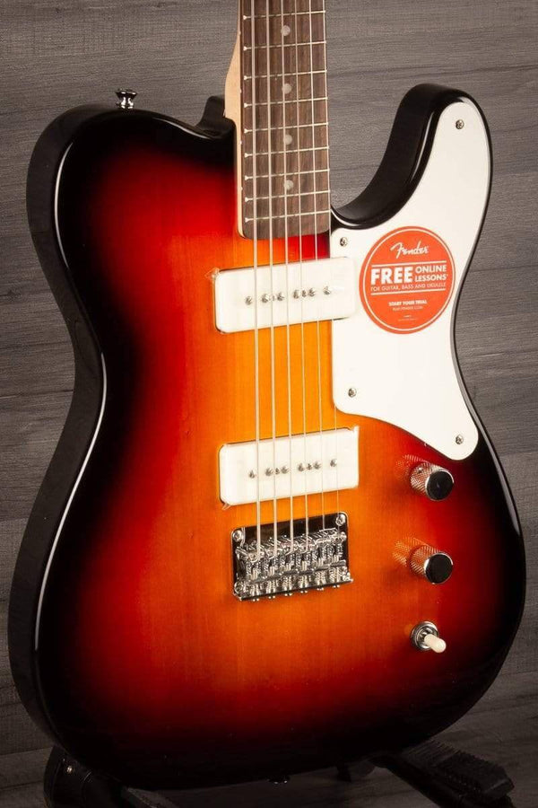 Squier Electric Guitar Squier Paranormal Baritone Cabronita Telecaster - 3 Colour Sunburst