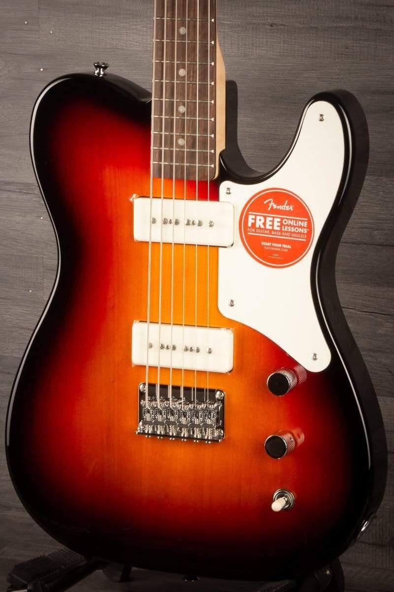 Squier Electric Guitar Squier Paranormal Baritone Cabronita Telecaster - 3 Colour Sunburst