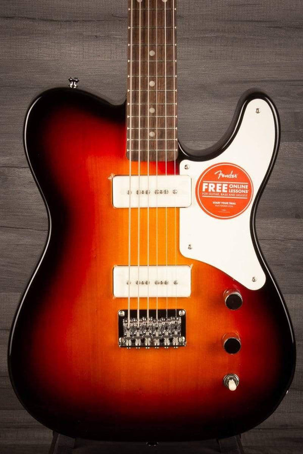 Squier Electric Guitar Squier Paranormal Baritone Cabronita Telecaster - 3 Colour Sunburst