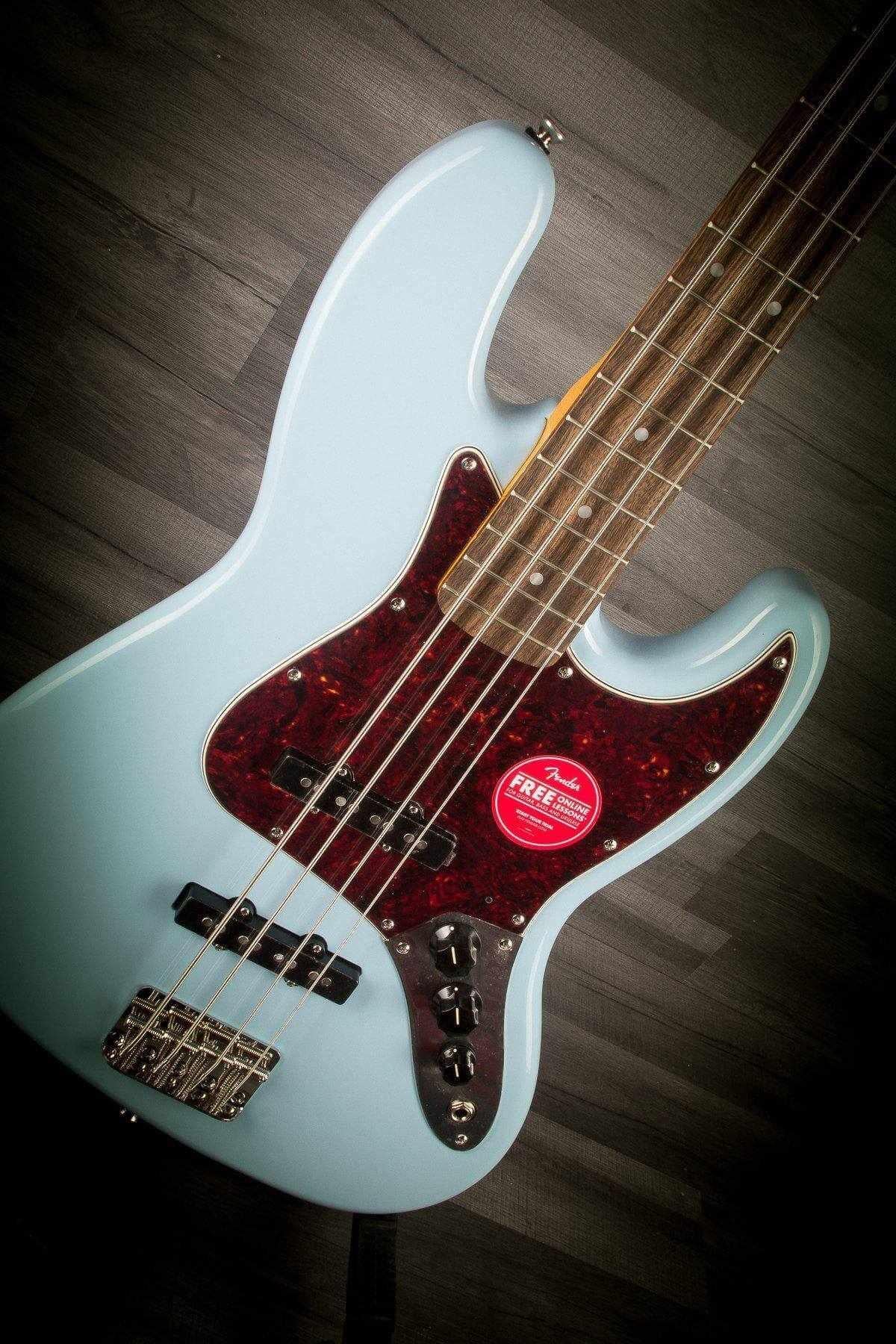 USED - Squier - Classic Vibe 60's Jazz Bass - Daphne Blue