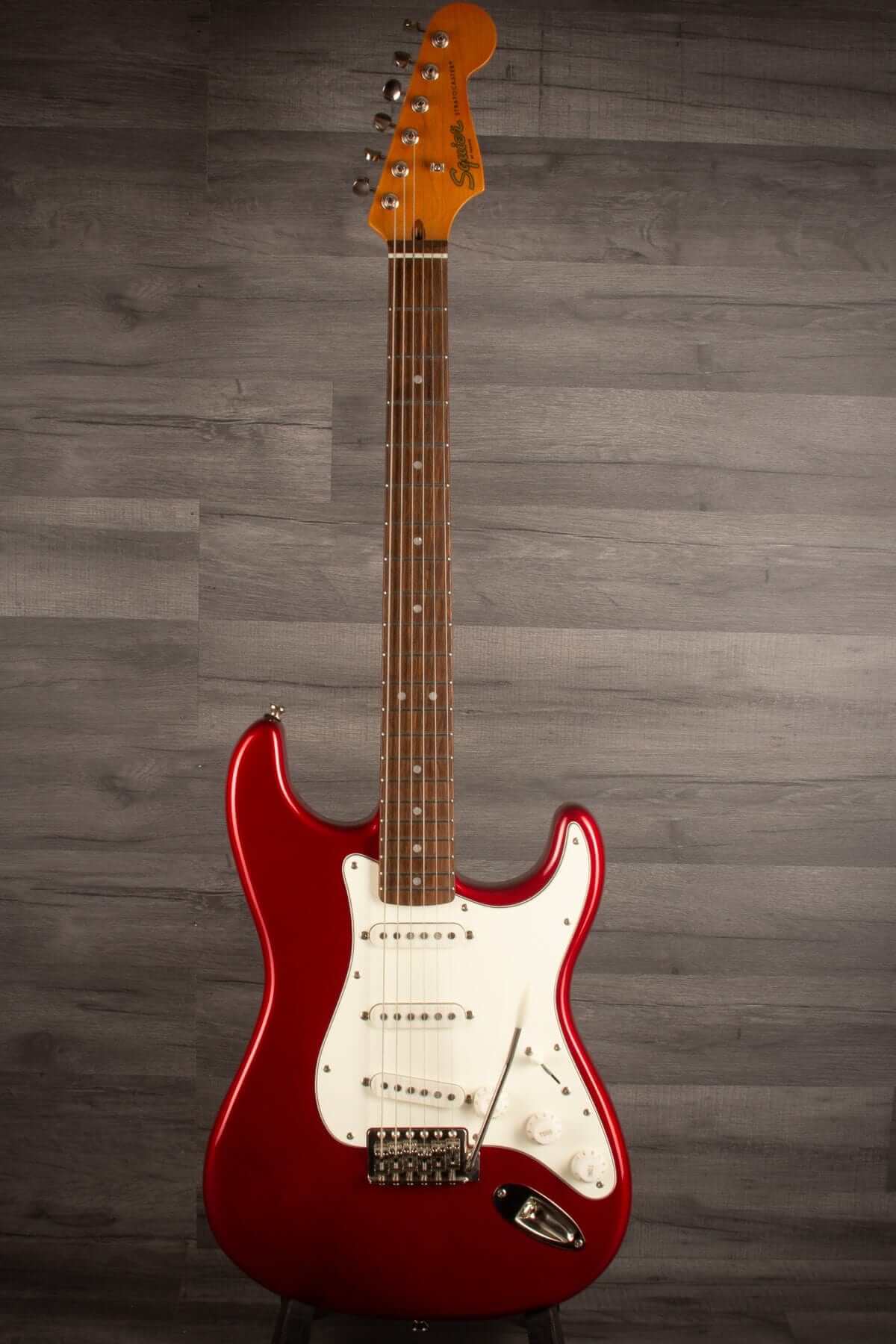 USED - Squier Classic Vibe '60s Stratocaster Candy Apple Red (Highwood saddles)