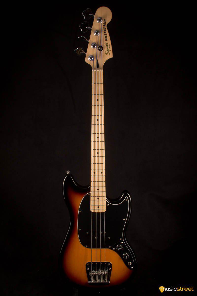 USED - Squier Vintage Modified Mustang Bass Sunburst